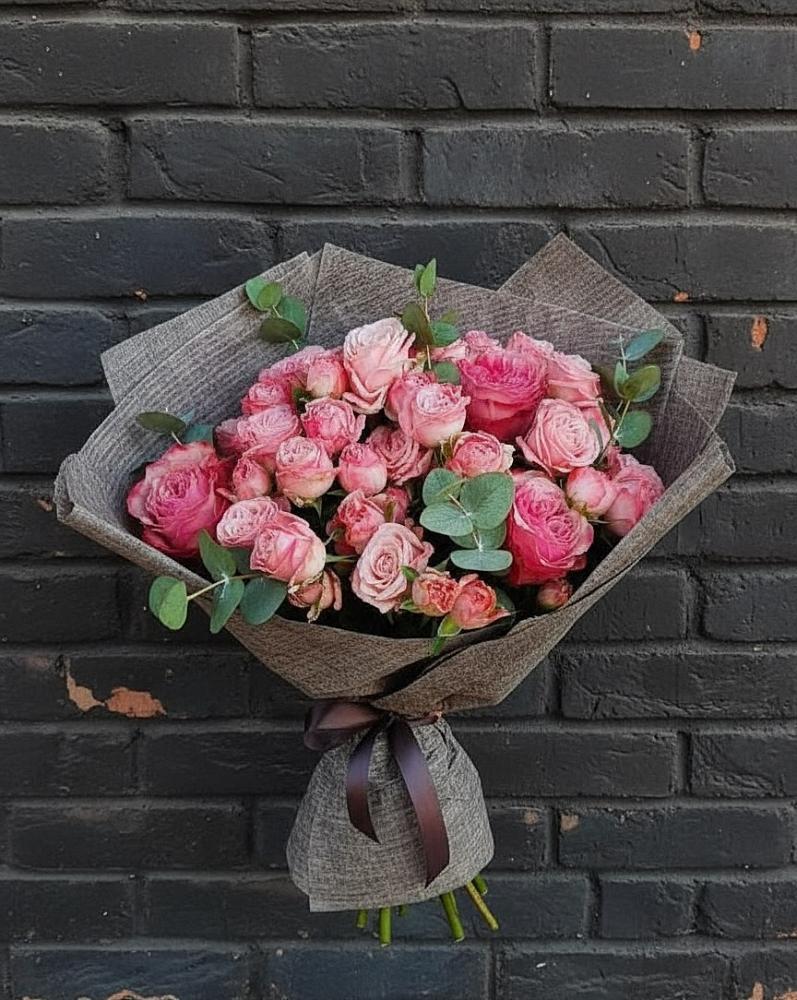 Букет цветов из: Розы в Староджерелиевской