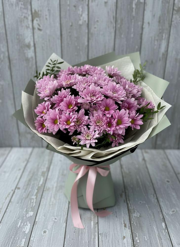 Букет цветов из: Хризантемы в Староджерелиевской