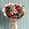 Букет цветов из: Гвоздики и Розы в Староджерелиевской