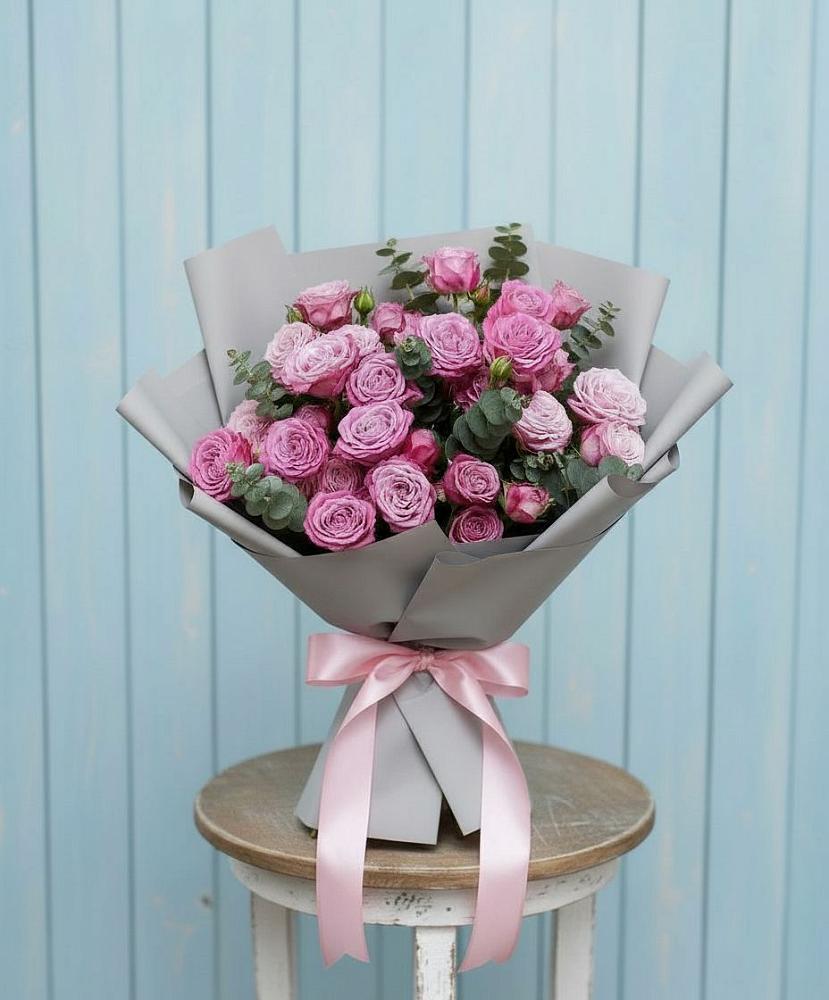 Букет цветов из: Розы в Староджерелиевской