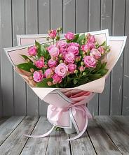 Букет Розовый кустик в Староджерелиевской