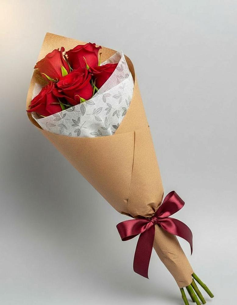 Букет цветов из: Розы в Староджерелиевской