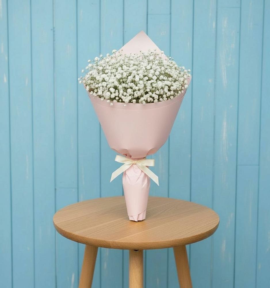 Букет цветов из: Гипсофила в Староджерелиевской