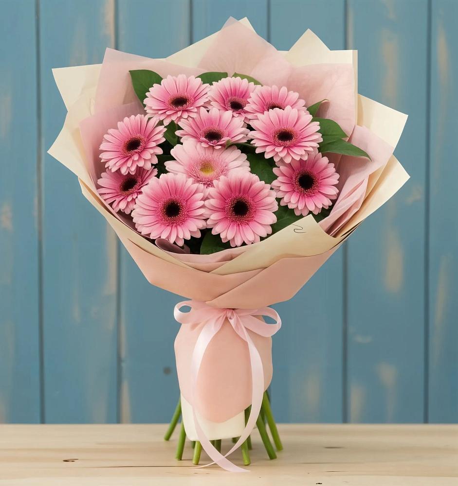 Букет цветов из: Герберы в Староджерелиевской