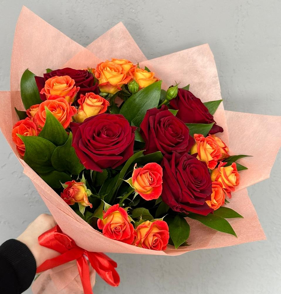 Букет Любовь и восторг в Староджерелиевской