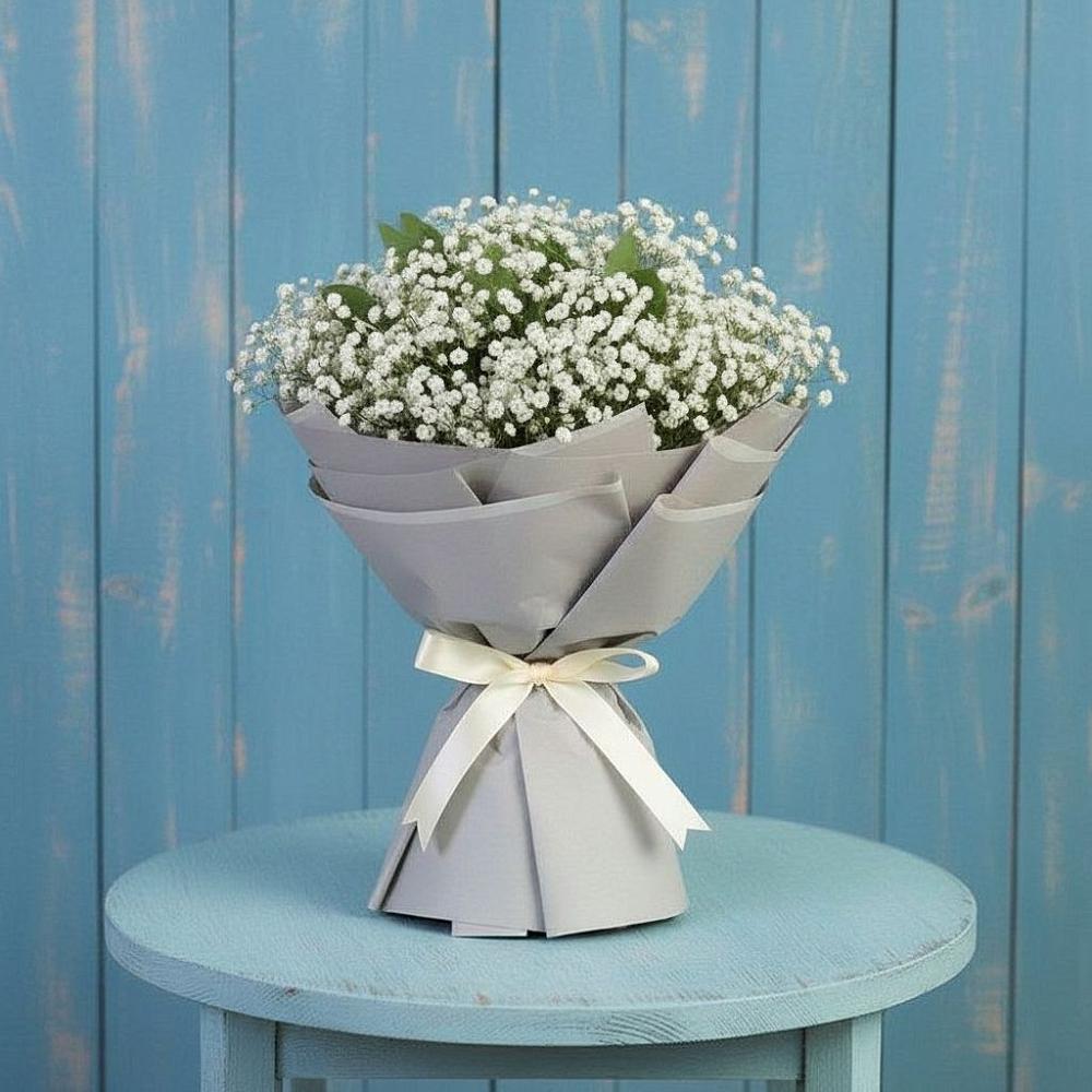 Букет цветов из: Гипсофила в Староджерелиевской