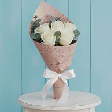 Букет цветов из:  Розы в Староджерелиевской