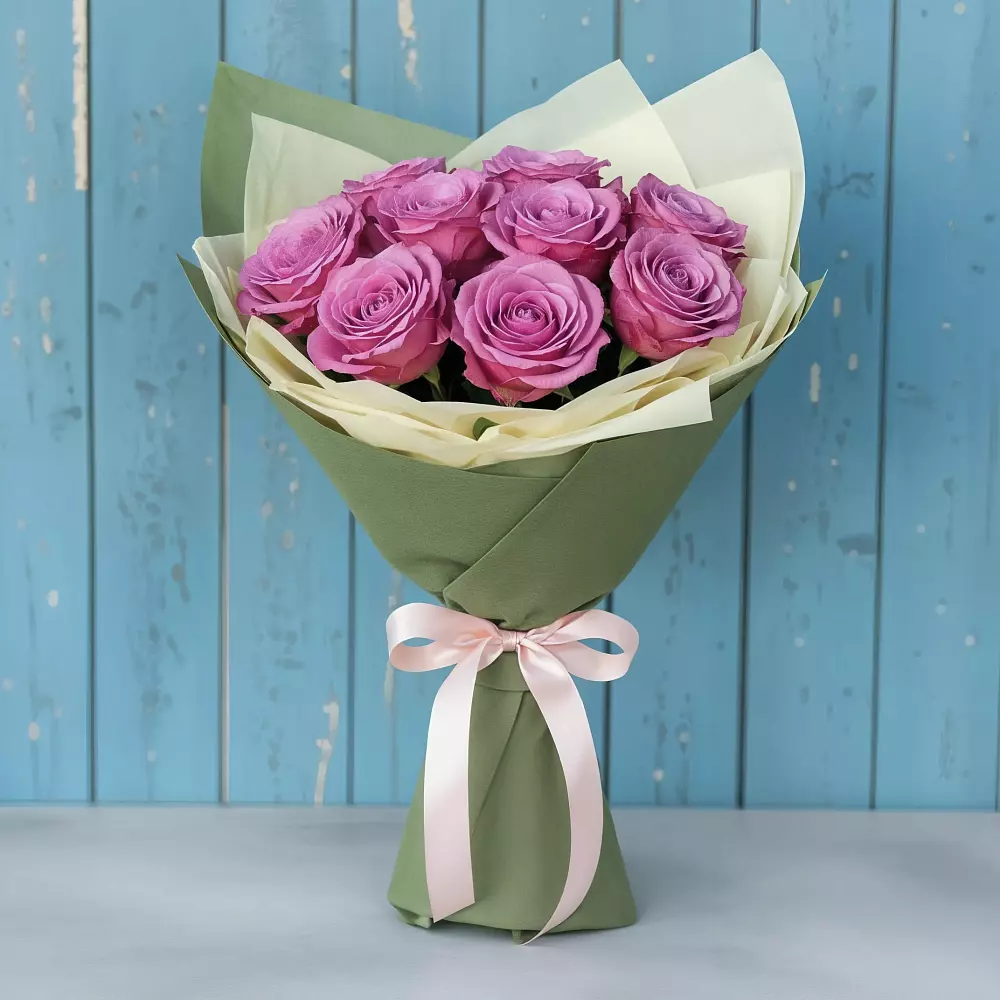 Букет Розы Фёрст Леди в Староджерелиевской