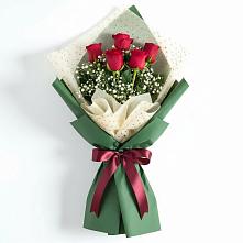 Букет цветов из:  Розы #REPLACE_PRED# Староджерелиевской