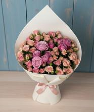 Букет цветов из:  Розы в Староджерелиевской